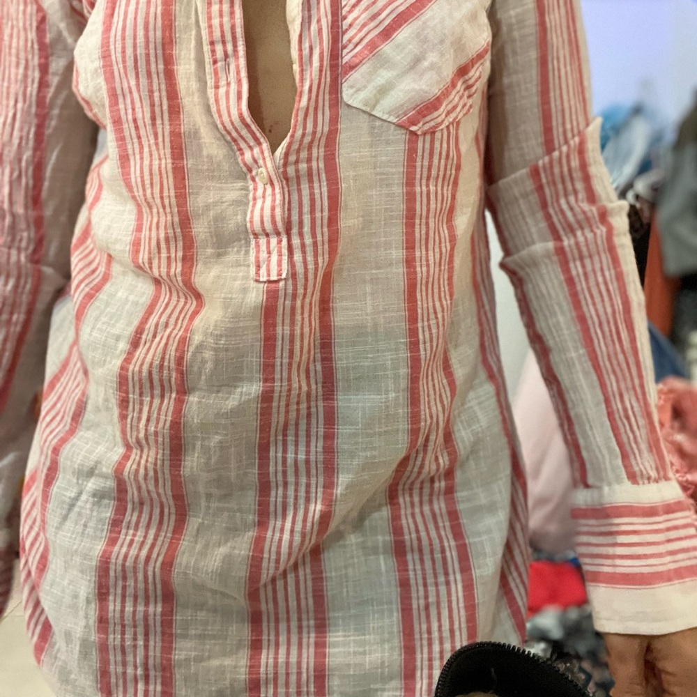 Linen blouse - Picture 3 of 4